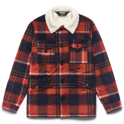 Jackets Man OTTERCREEK Mid ORANGE-BLUE-WHITE-RED Photo (jpg Rgb)			