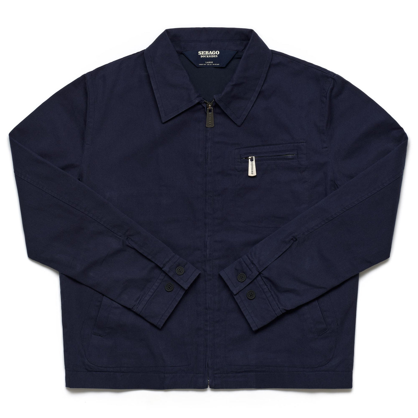 Jackets Man DECK TWILL Short BLUE MARINE Photo (jpg Rgb)			