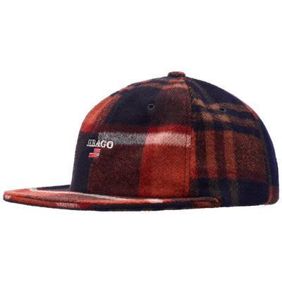 Headwear Unisex DEXTER Cap ORANGE-BLUE-WHITE-RED Photo (jpg Rgb)			