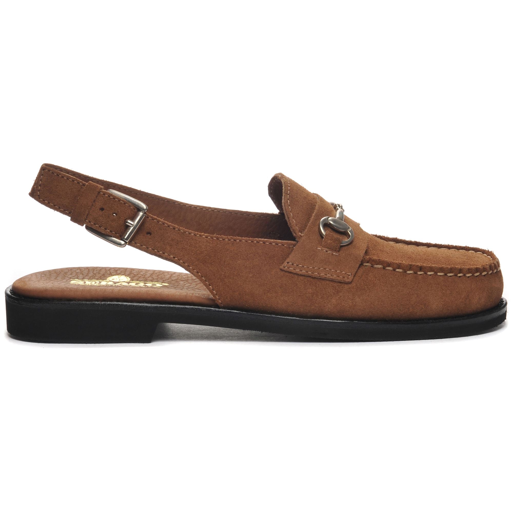 Moc Woman JOE SANDAL FLESH OUT WOMAN Moccasin BROWN COGNAC – Sebago.com