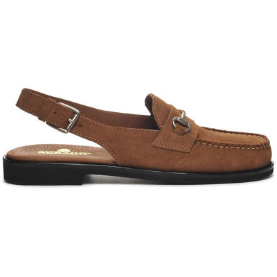Moc Woman JOE SANDAL FLESH OUT WOMAN Moccasin BROWN COGNAC Photo (jpg Rgb)			