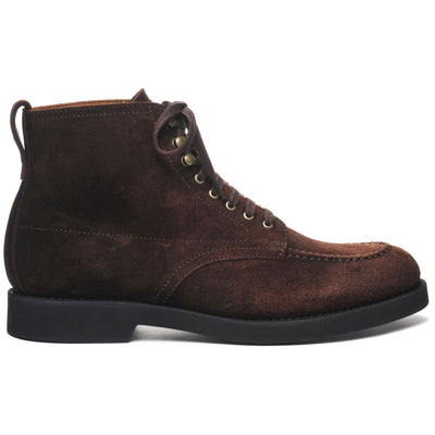 Ankle Boots Man STERLING Laced DK BROWN Photo (jpg Rgb)			