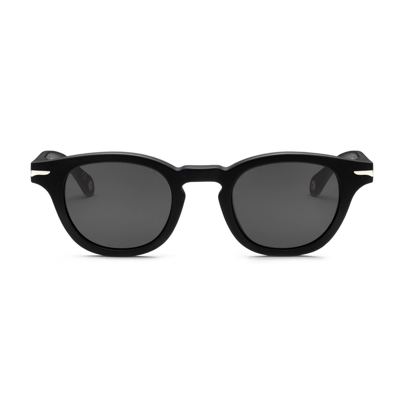Glasses Unisex DAN Sunglasses BLACK - SG3 Dressed Side (jpg Rgb)		