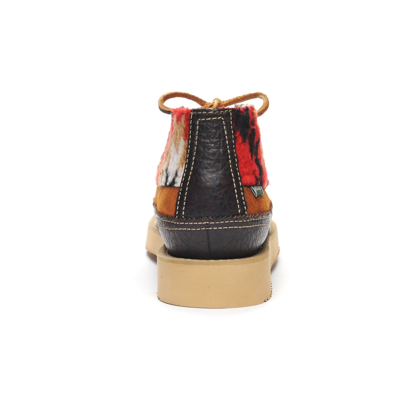 Moc Man MIWAK AZTEC Mid Cut DK BROWN-COGNAC-NAVAJO Detail (jpg Rgb)			