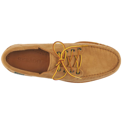 Moc Man ASKOOK ROCKY MOUNTAIN 1 Moccasin BROWN  RUST- GUM REC Dressed Back (jpg Rgb)		