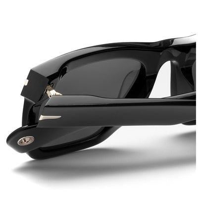 Glasses Unisex PAUL Sunglasses BLACK - SG3 Dressed Back (jpg Rgb)		