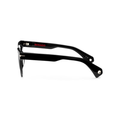 Glasses Unisex JOE Sunglasses BLACK - SG3 Dressed Front (jpg Rgb)	