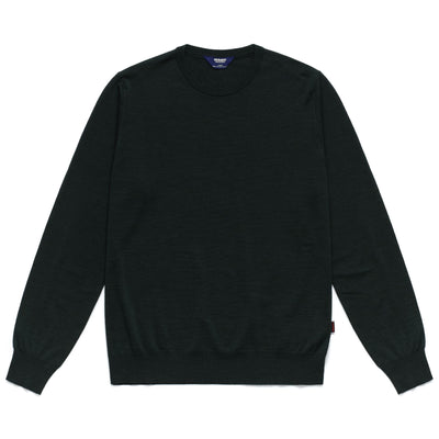 Knitwear Man KEEL Jumper GREEN ENGLISH Photo (jpg Rgb)			