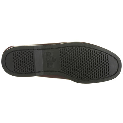 Docksides Man DOCKSIDES PORTLAND MOC SOFT Mocassin BROWN BURGUNDY-BLACK Dressed Front (jpg Rgb)	
