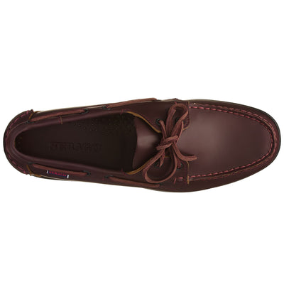 Docksides Man DOCKSIDES PORTLAND MOC SOFT Mocassin BROWN BURGUNDY-BLACK Dressed Back (jpg Rgb)		