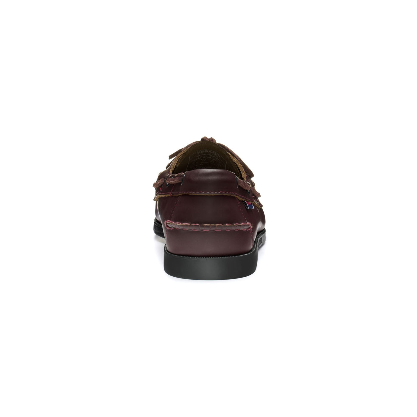 Docksides Man DOCKSIDES PORTLAND MOC SOFT Mocassin BROWN BURGUNDY-BLACK Detail (jpg Rgb)			