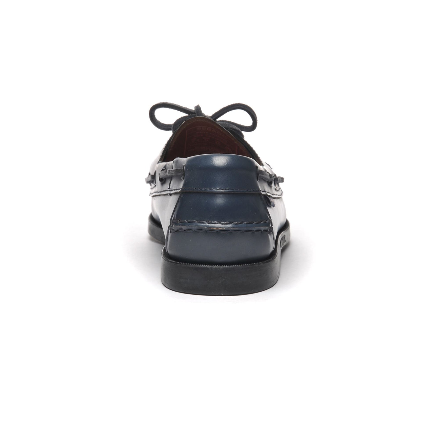 Docksides Man DOCKSIDES PORTLAND MOC SOFT Mocassin BRILLIANT BLUE-BLACK Detail (jpg Rgb)			