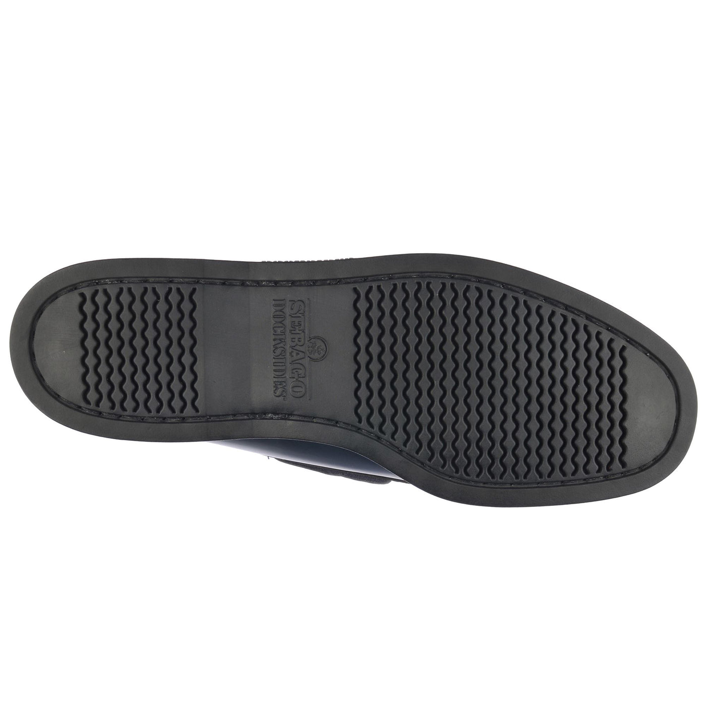 Docksides Man DOCKSIDES PORTLAND MOC SOFT Mocassin BRILLIANT BLUE-BLACK Dressed Front (jpg Rgb)	