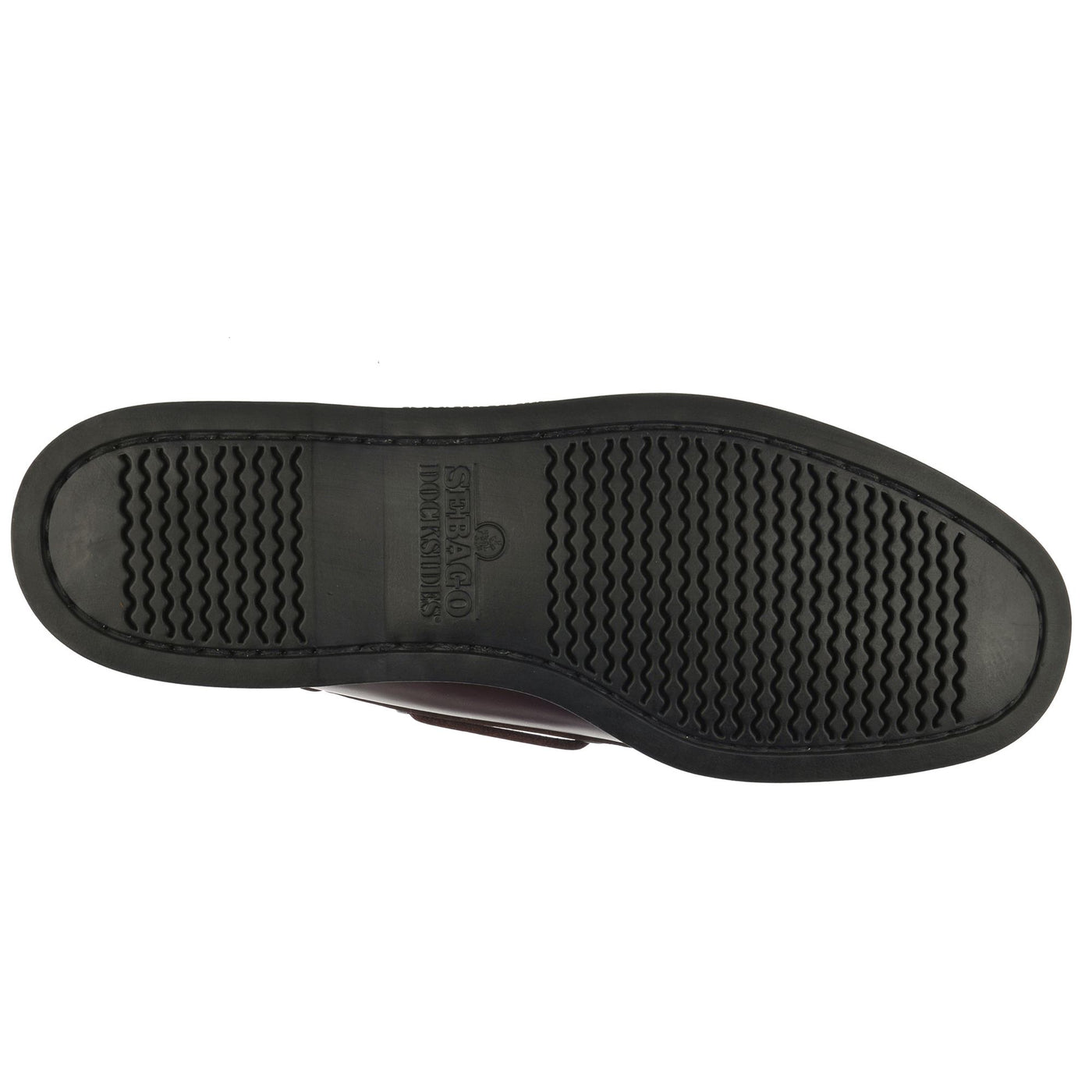 Docksides Man DOCKSIDES PORTLAND MOC SOFT Mocassin GARNET-BLACK Dressed Front (jpg Rgb)	