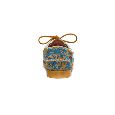 Docksides Woman DOCKSIDES PAISLEY WOMAN Mocassin YELLOW PAISLEY Detail (jpg Rgb)			