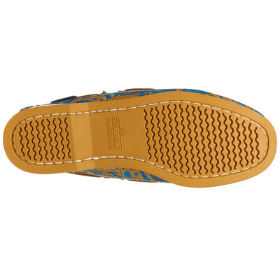 Docksides Woman DOCKSIDES PAISLEY WOMAN Mocassin YELLOW PAISLEY Dressed Front (jpg Rgb)	