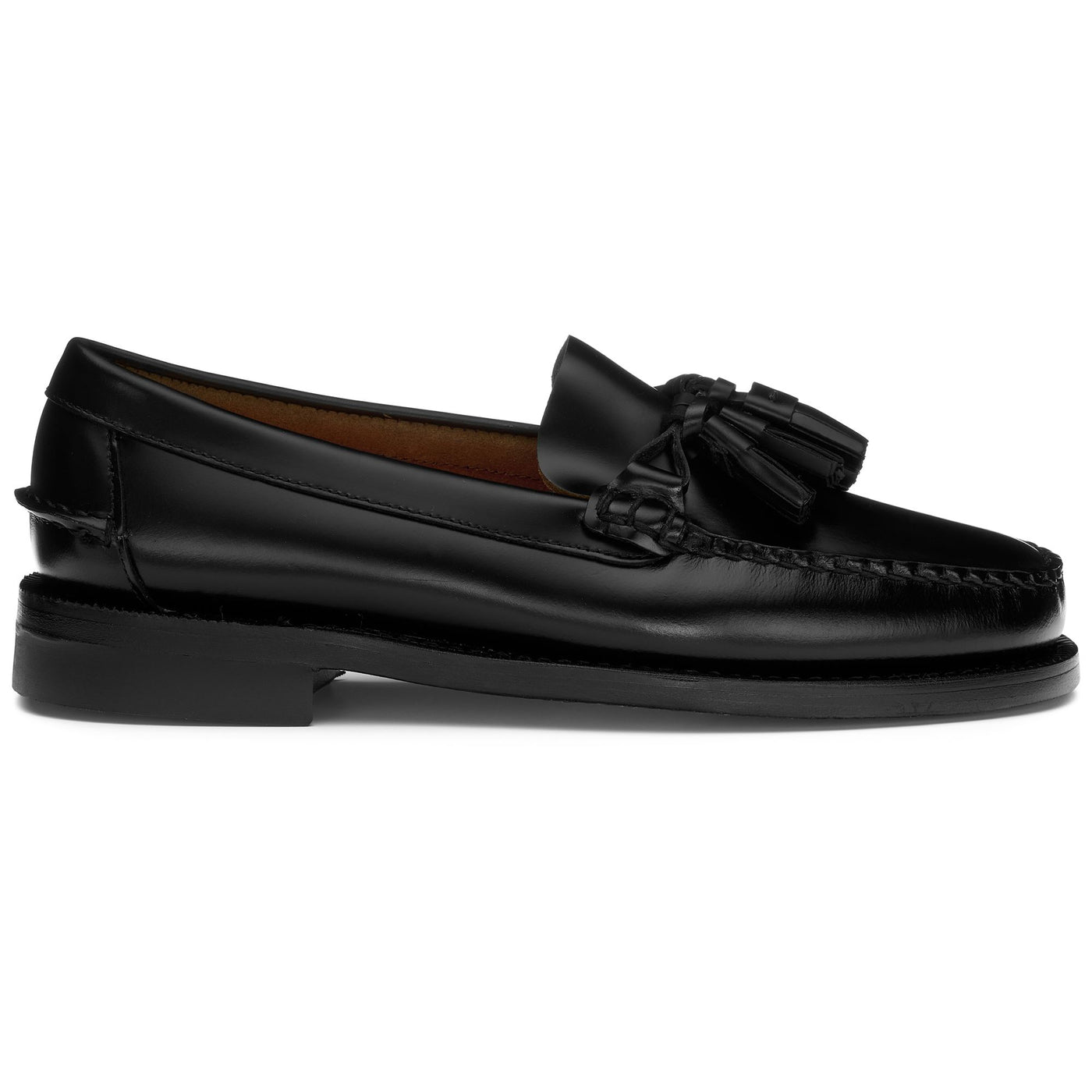 Moc Man WILL TRIPLE TASSEL Moccasin BLACK Photo (jpg Rgb)			