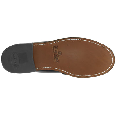 Moc Man WILL TRIPLE TASSEL Moccasin BLACK Dressed Front (jpg Rgb)	