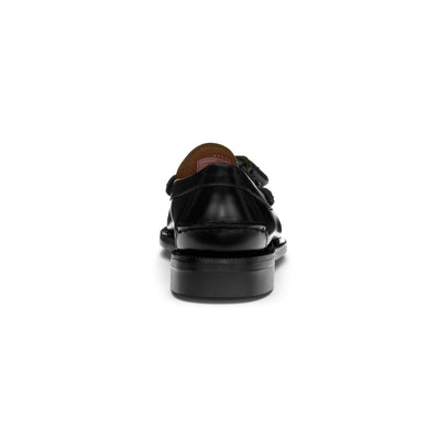 Moc Man WILL TRIPLE TASSEL Moccasin BLACK Detail (jpg Rgb)			