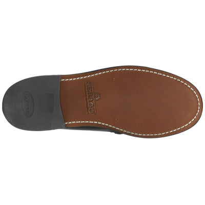 Moc Woman WILL TRIPLE TASSEL WOMAN Moccasin BLACK Dressed Front (jpg Rgb)	