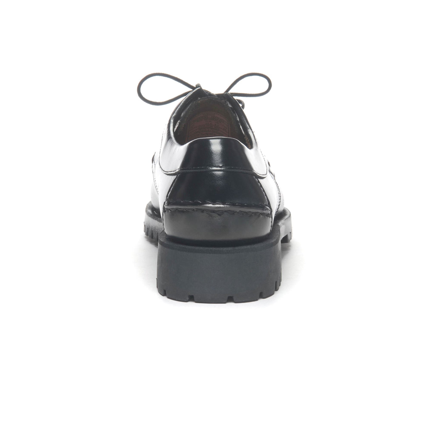 Moc Woman JAMES FRINGE LUG WOMAN Moccasin BLACK Detail (jpg Rgb)			