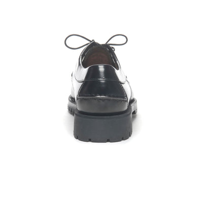 Moc Woman JAMES FRINGE LUG WOMAN Moccasin BLACK Detail (jpg Rgb)			