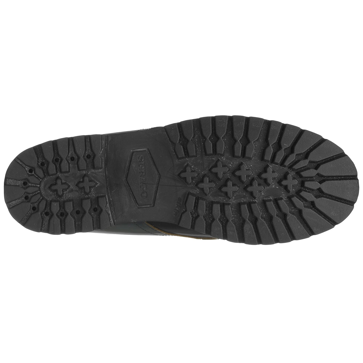 Moc Man JAMES LUG BICOLOR Moccasin BRILLIANT BLUE-BLACK Dressed Front (jpg Rgb)	