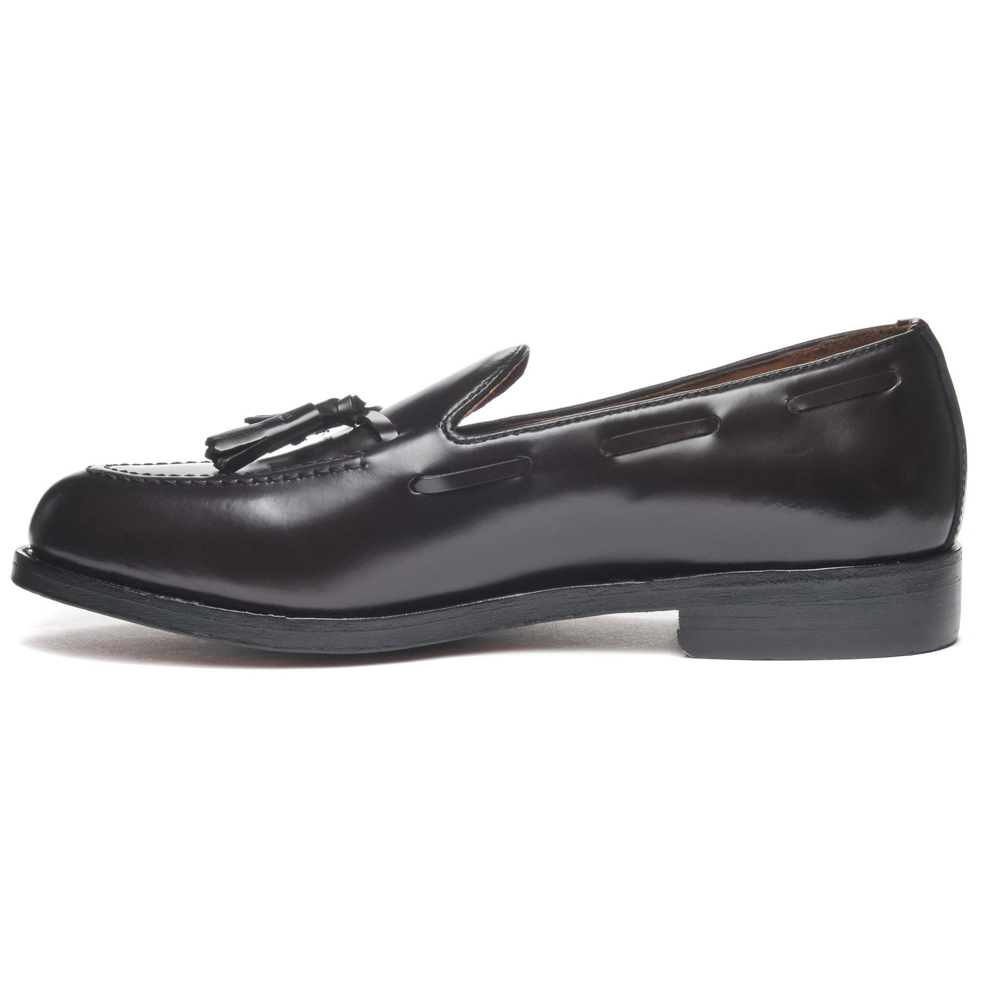 Moc Man MEDFORD GYW Moccasin BROWN BURGUNDY Dressed Side (jpg Rgb)		