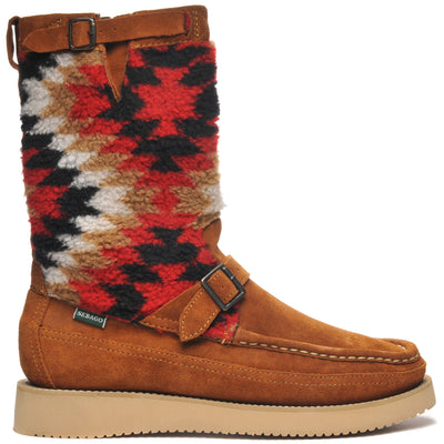 Boots Man THIPI SUEDE AZTEC Boot BROWN COGNAC- NAVAJO Photo (jpg Rgb)			