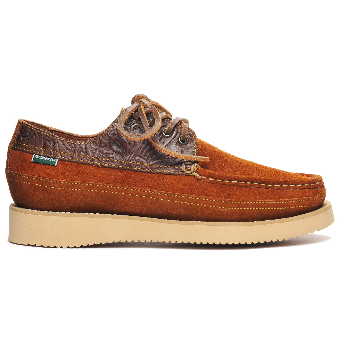 Moc Man MAKWA MEX Low Cut DKBROWN-COGNAC-BEIGE Photo (jpg Rgb)			