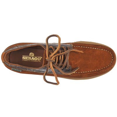 Moc Man MAKWA MEX Low Cut DKBROWN-COGNAC-BEIGE Dressed Back (jpg Rgb)		