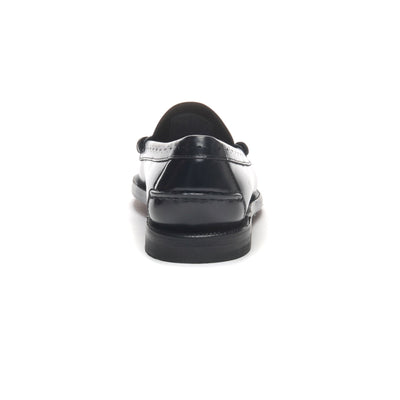 Moc Woman DAN PERF WOMAN Moccasin BLACK Detail (jpg Rgb)			
