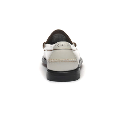 Moc Woman DAN PERF WOMAN Moccasin WHITE Detail (jpg Rgb)			