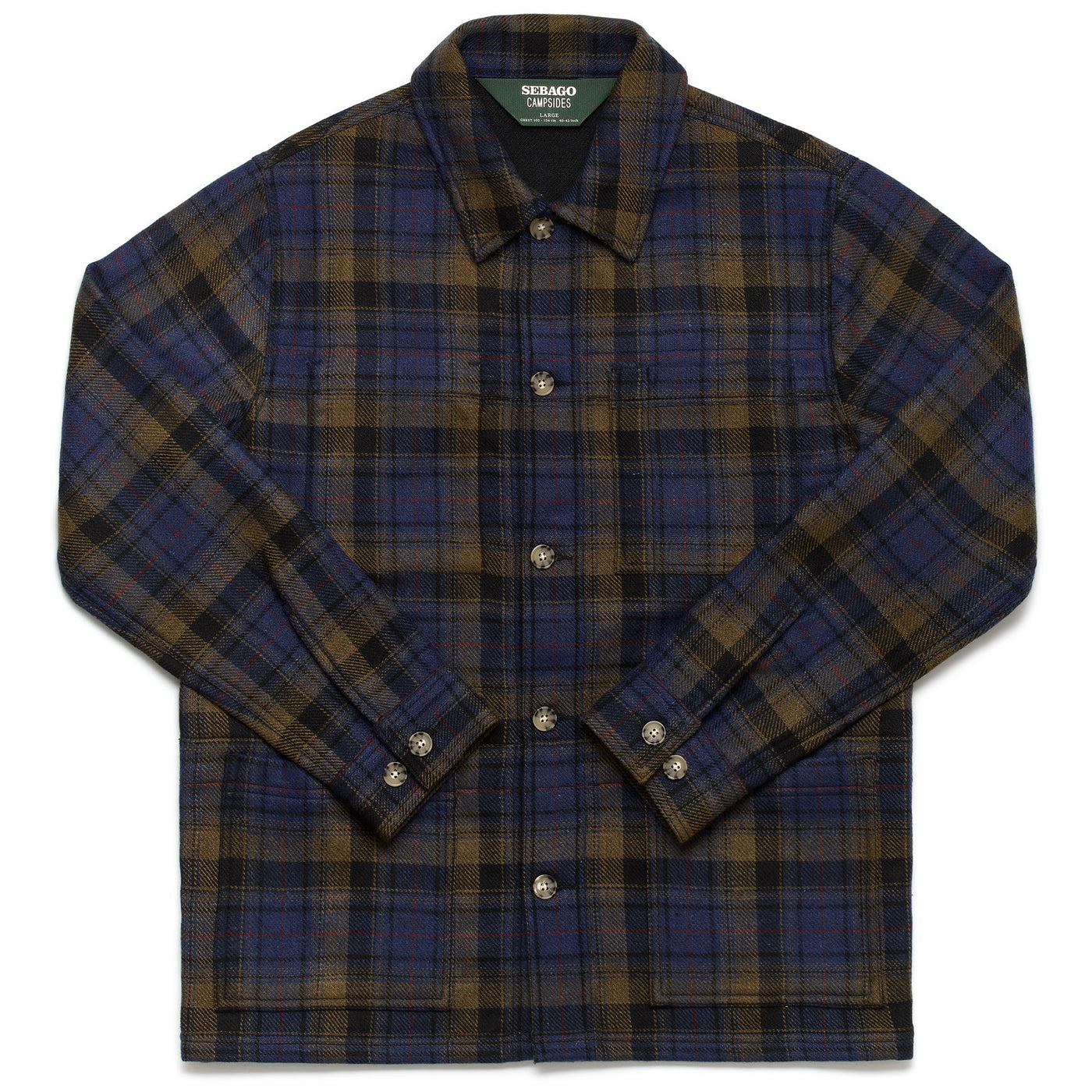 Jackets Man DORR CHECK Mid GREEN-BLUE-BLACK-RED Photo (jpg Rgb)			