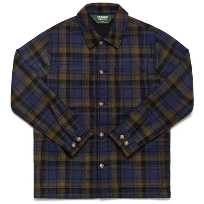 Jackets Man DORR CHECK Mid GREEN-BLUE-BLACK-RED Photo (jpg Rgb)			