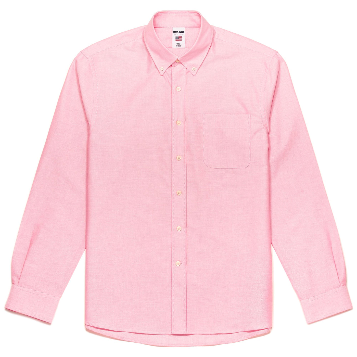SHIRTS Man WHALEBACK Button  Down PINK SOFT LILLA Photo (jpg Rgb)			