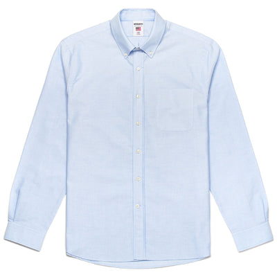 SHIRTS Man WHALEBACK Button  Down AZURE AIRY Photo (jpg Rgb)			