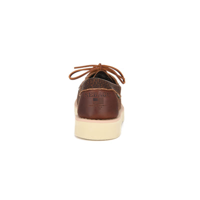 Moc Man ASKOOK TUMBLED CAMPFIELD Low Cut BROWN Detail (jpg Rgb)			