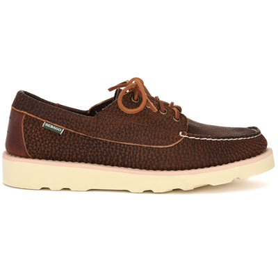 Moc Man ASKOOK TUMBLED CAMPFIELD Low Cut BROWN Photo (jpg Rgb)			