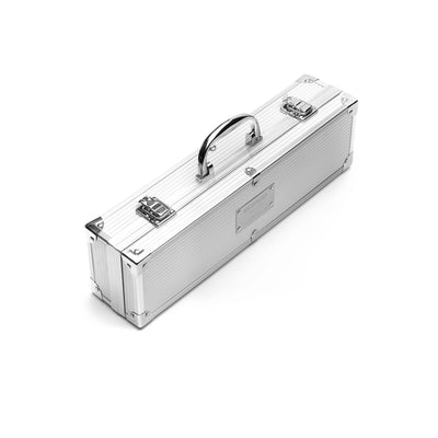CAMP ACCESSORIES Unisex LINNEUS Barbecue Set GREY SILVER Photo (jpg Rgb)			