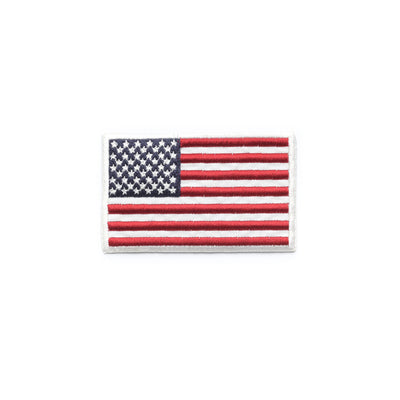 EXTERNAL DECORATION Unisex USA FLAG PATCH WHITE-RED-BLUE Photo (jpg Rgb)			