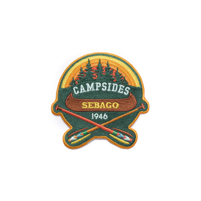 EXTERNAL DECORATION Unisex OARS CAMP PATCH GREEN-YELLOW-ORANGE Photo (jpg Rgb)			
