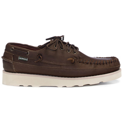 Moc Man SENECA BUDU Low Cut DK BROWN Photo (jpg Rgb)			