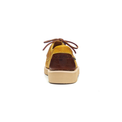 Moc Man ASKOOK TUMBLED EVA Low Cut YELLOW MUSTARD- BROWN Detail (jpg Rgb)			