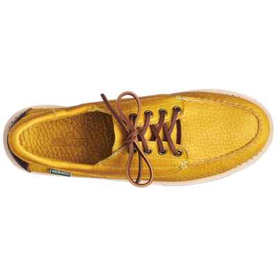 Moc Man ASKOOK TUMBLED EVA Low Cut YELLOW MUSTARD- BROWN Dressed Back (jpg Rgb)		