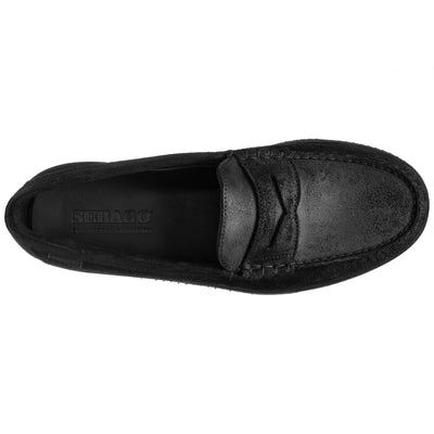 Moc Man LOAFER Slip On BLACK Dressed Back (jpg Rgb)		