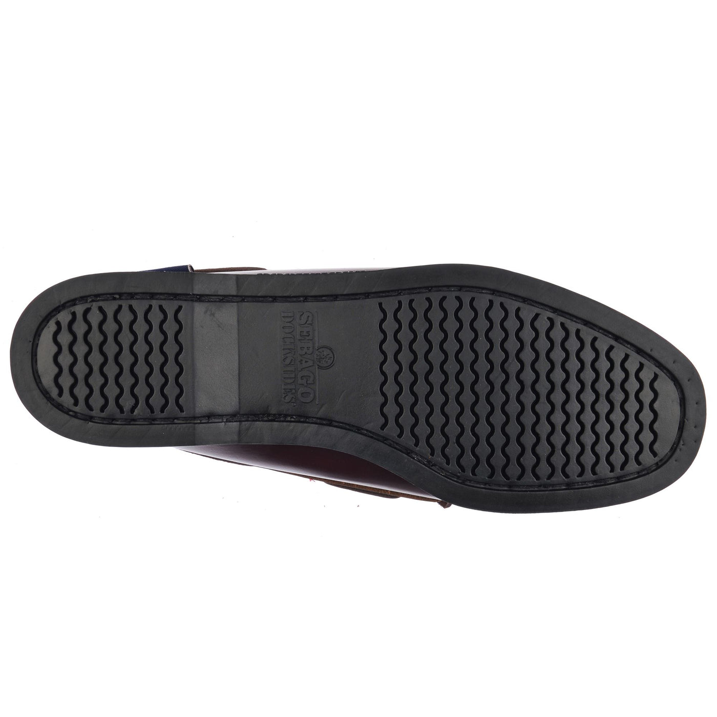 Docksides Woman DOCKSIDES PORTLAND MOC SOFT WOMAN Mocassin GARNET-BLACK | sebago Dressed Front (jpg Rgb)	