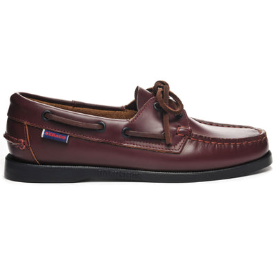 Docksides Woman DOCKSIDES PORTLAND MOC SOFT WOMAN Mocassin GARNET-BLACK | sebago Photo (jpg Rgb)			
