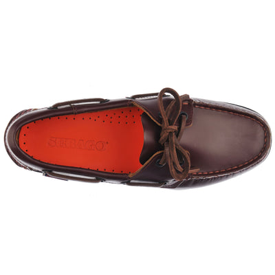 Docksides Woman DOCKSIDES PORTLAND MOC SOFT WOMAN Mocassin GARNET-BLACK | sebago Dressed Back (jpg Rgb)		