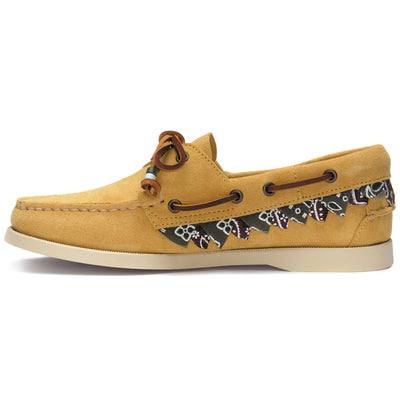 Docksides Woman PORTLAND HANAMI WOMAN Mocassin MINERAL YELLOW Dressed Side (jpg Rgb)		